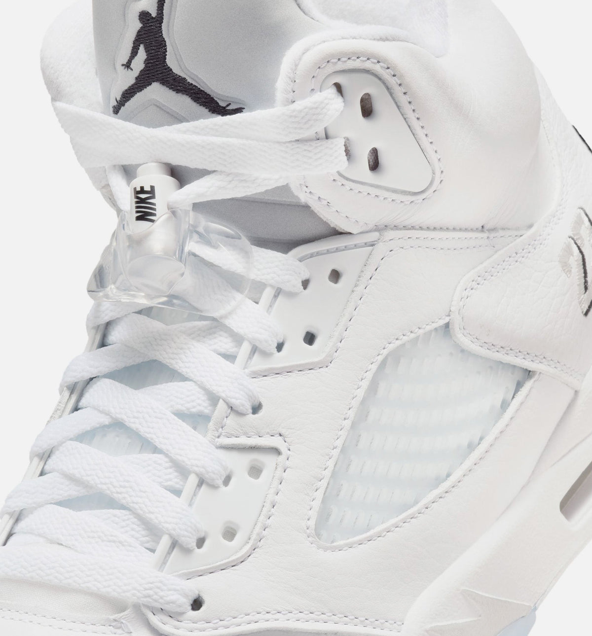 Air Jordan 5 Retro OG White Metallic Men's Sneakers