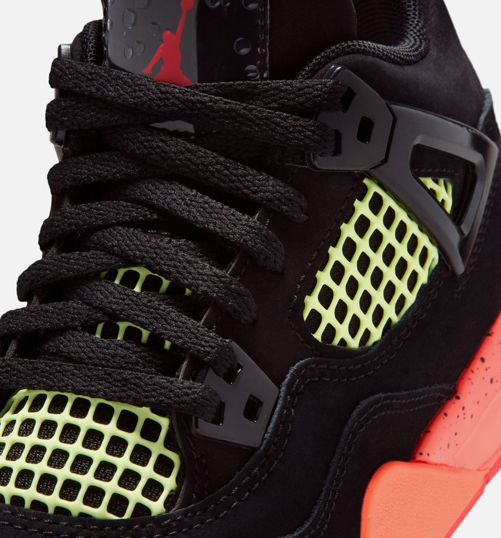 Air Jordan 4 Retro Black Infrared 23 Preschool Sneakers