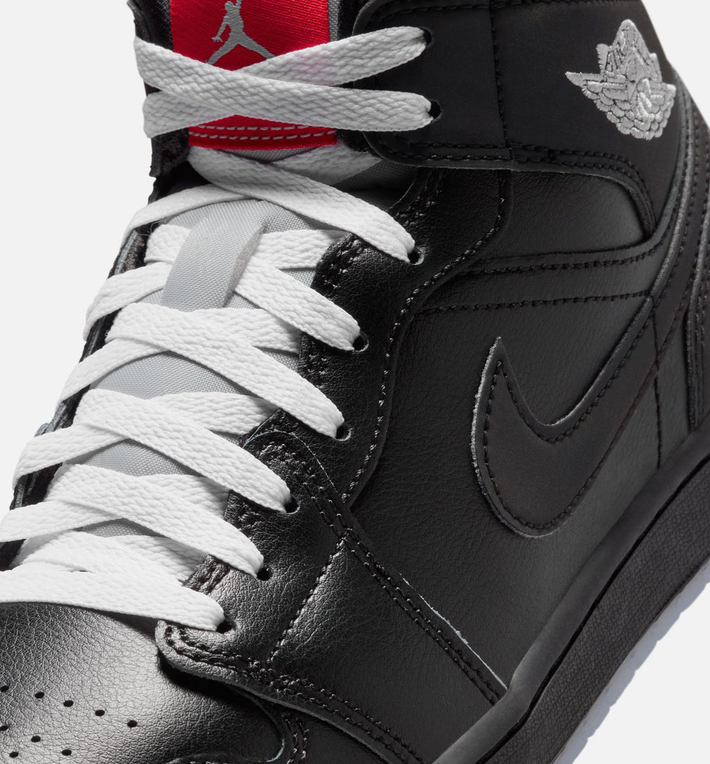 Air Jordan 1 Mid SE Men's Sneakers | Black/Grey