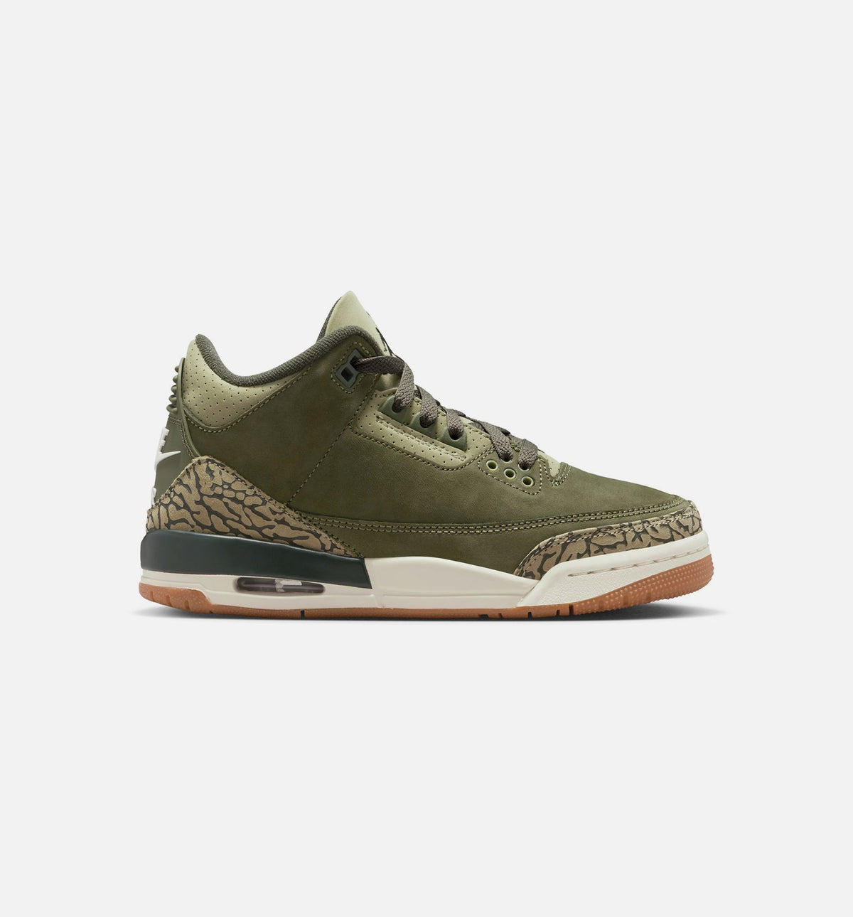 Air Jordan 3 Retro Medium Olive GS Sneakers