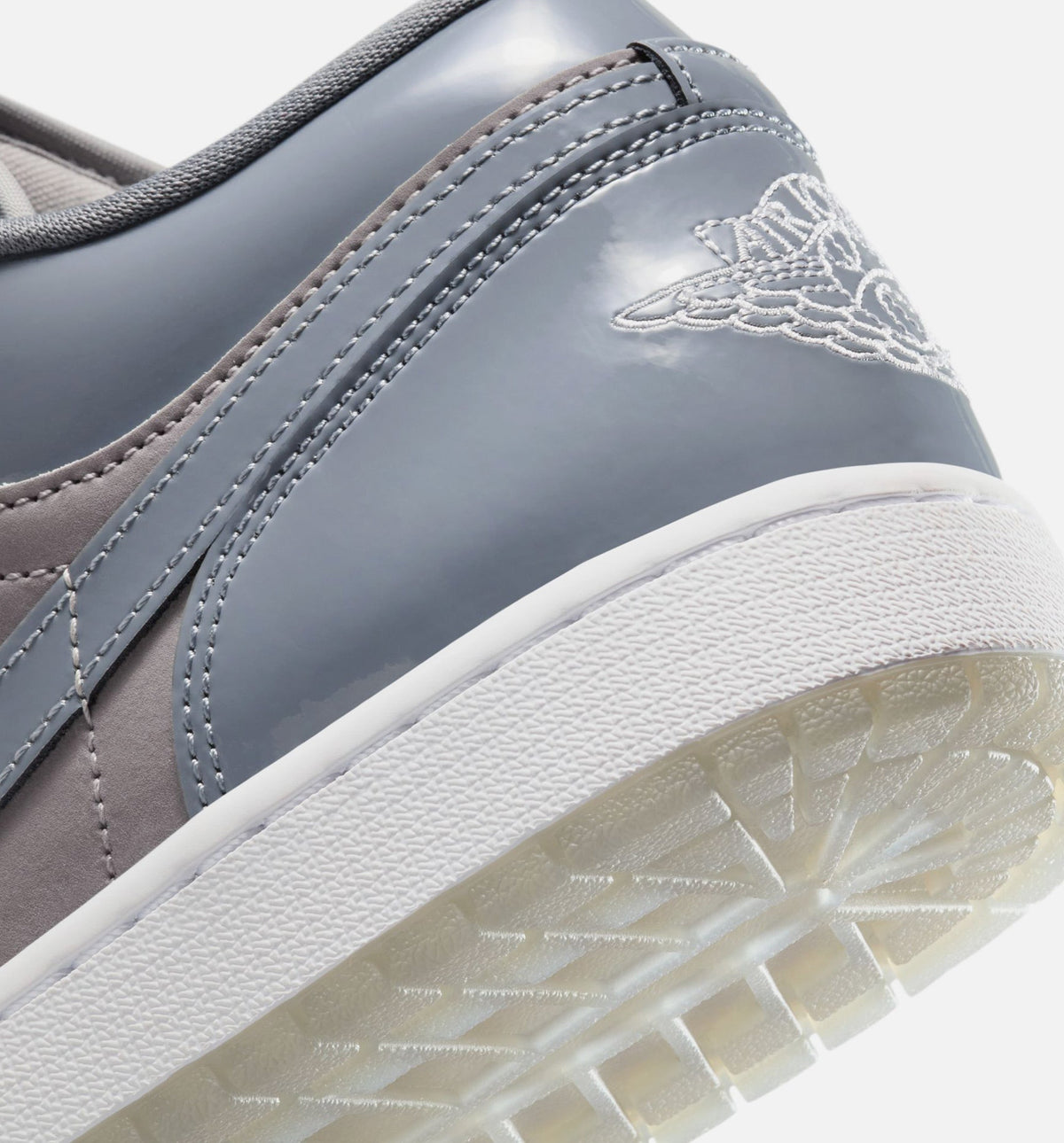 Air Jordan 1 Low Cool Grey Men's Sneakers | Grey/White