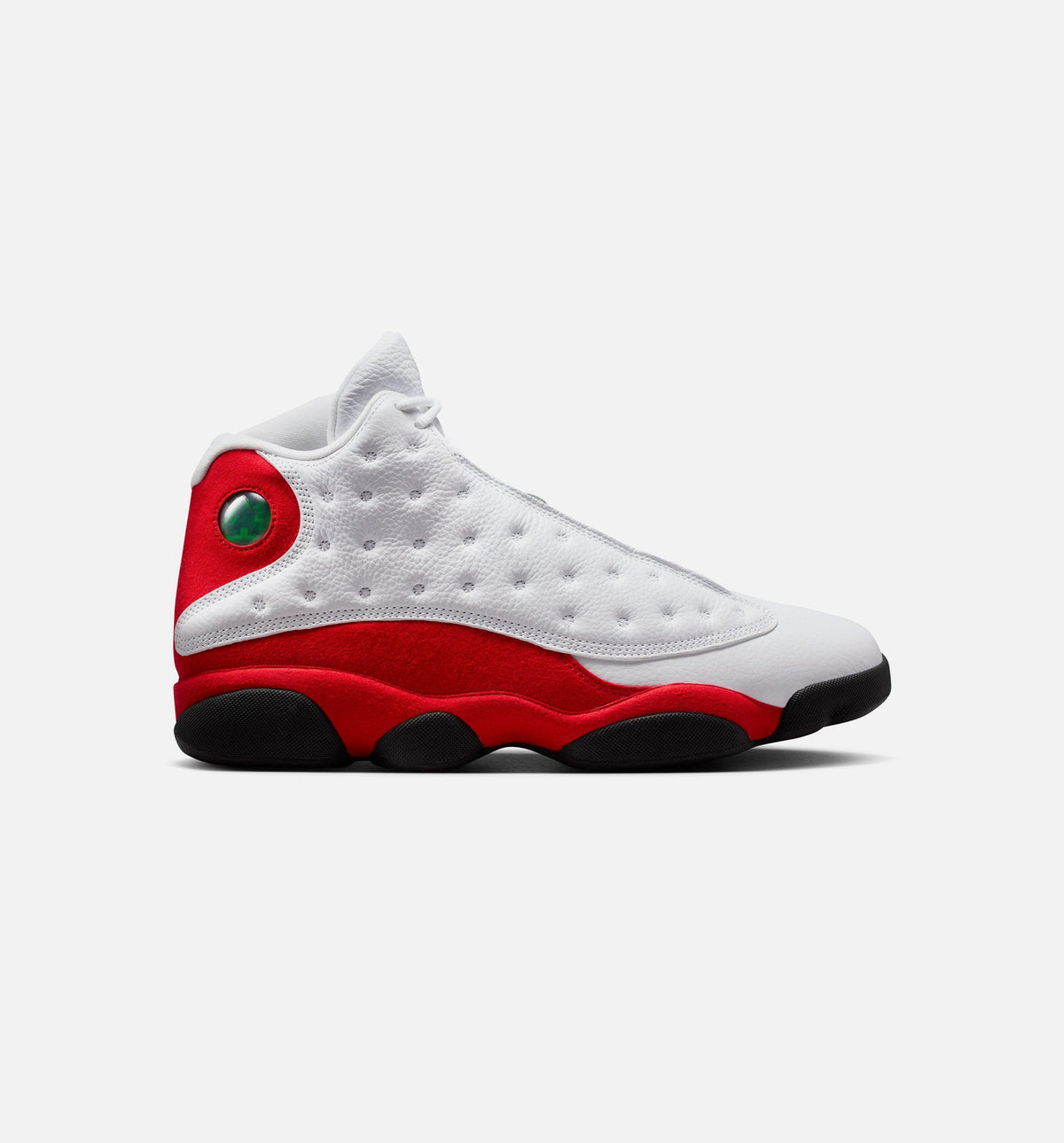 Air Jordan 13 Retro White and University Red Men's Sneakers