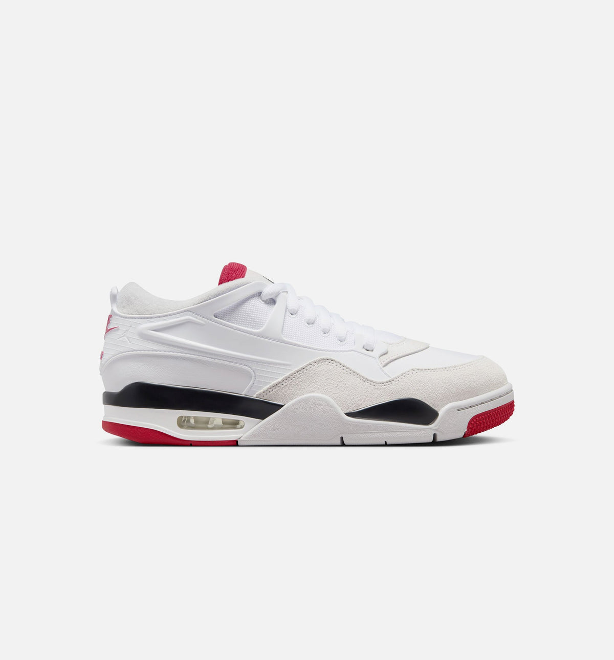 Air Jordan 4 RM White and Neutral Grey Men's Sneakers