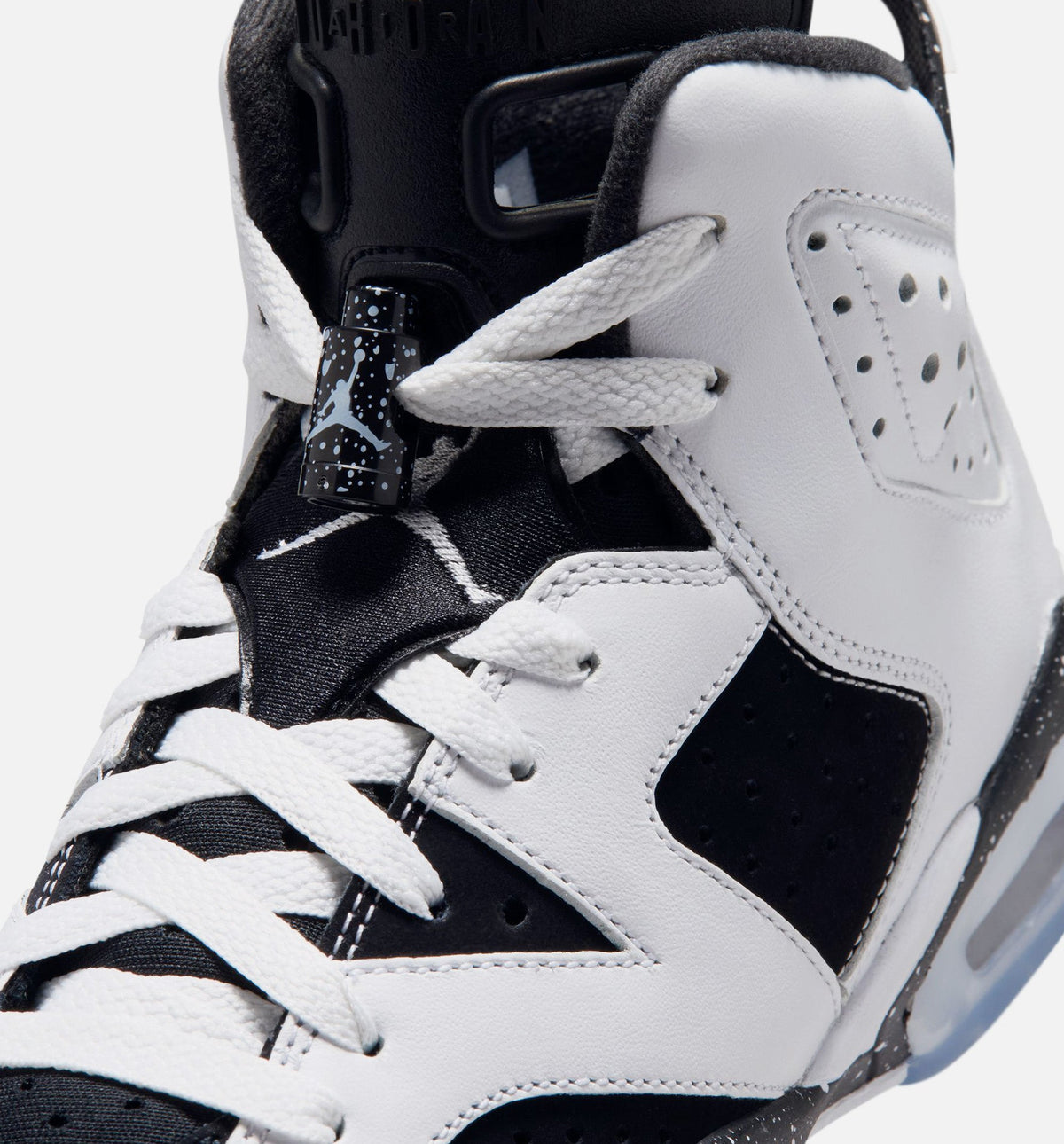Air Jordan 6 Retro Black and White GS Sneakers