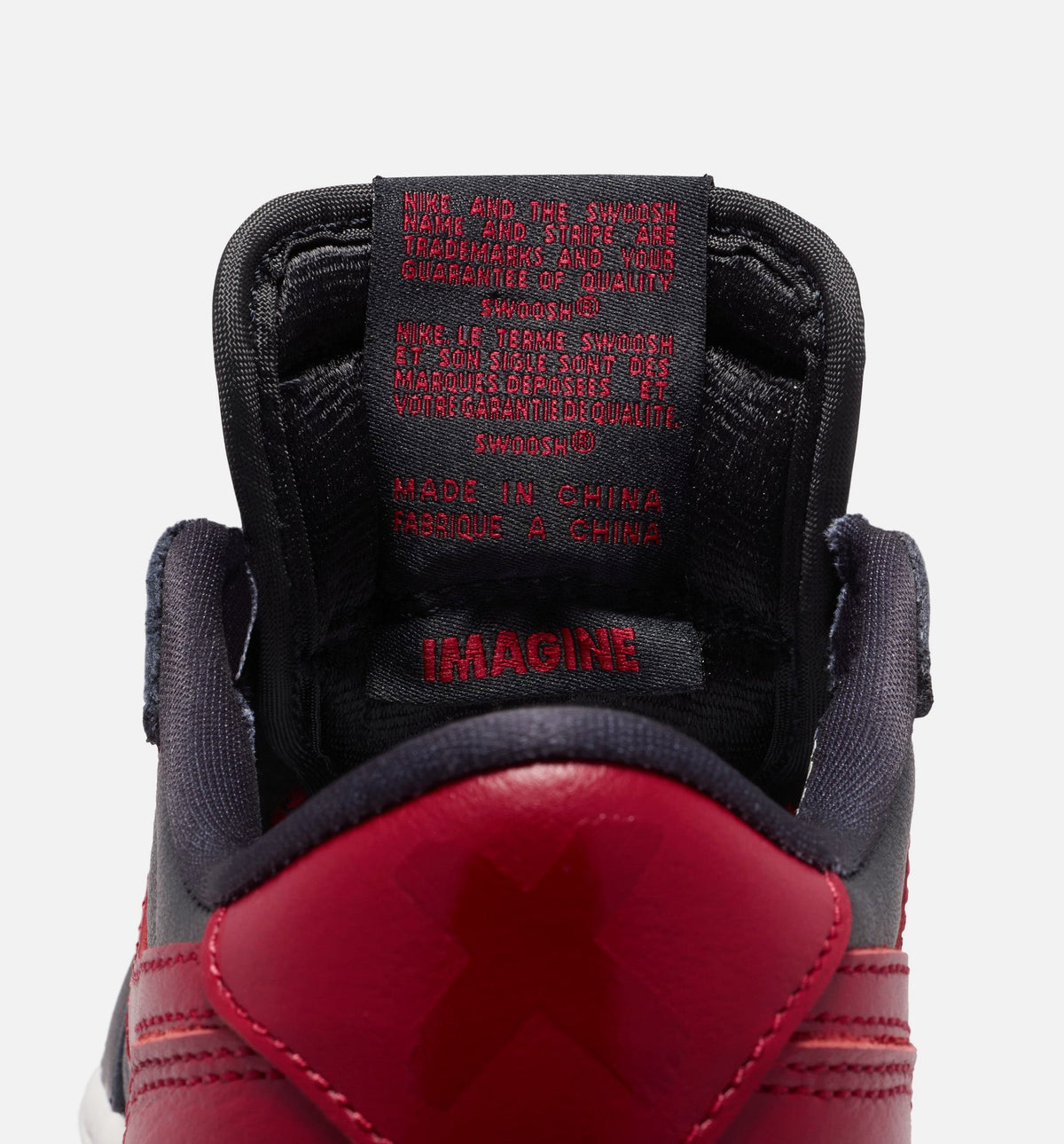 Air Jordan 1 Retro Low OG Banned GS Sneakers | Black/Black/Varsity Red/Summit White