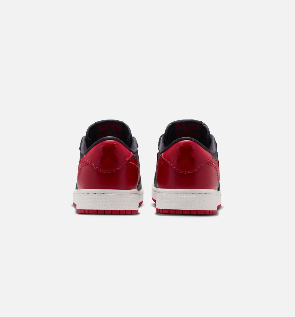 Air Jordan 1 Retro Low OG Banned GS Sneakers | Black/Black/Varsity Red/Summit White