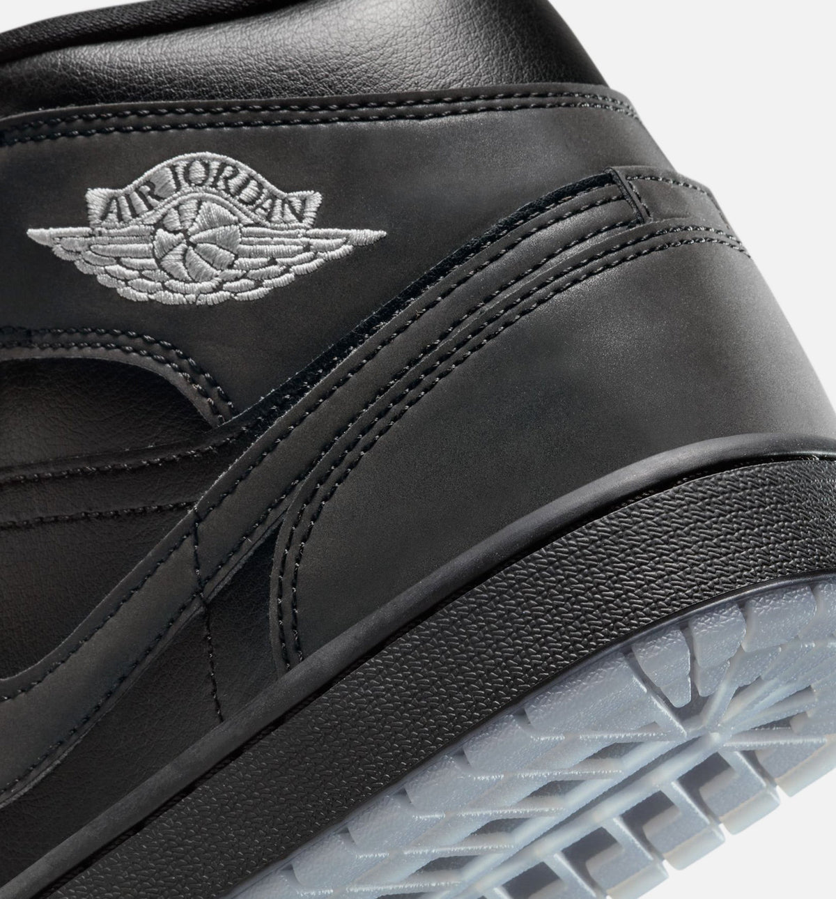 Air Jordan 1 Mid SE Men's Sneakers | Black/Grey