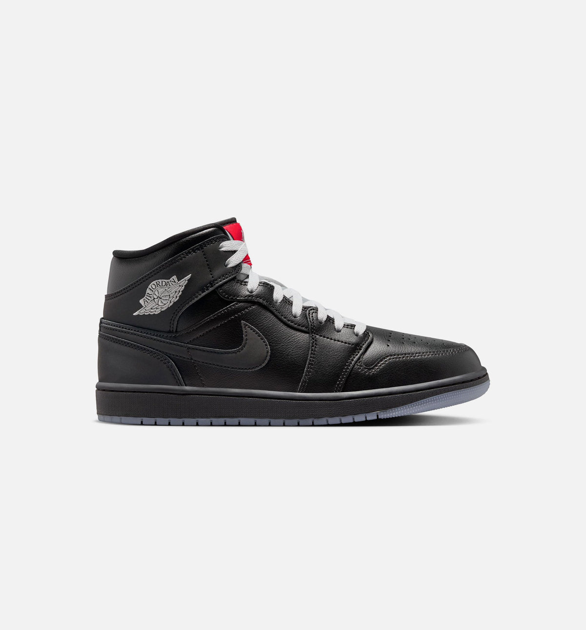 Air Jordan 1 Mid SE Men's Sneakers | Black/Grey