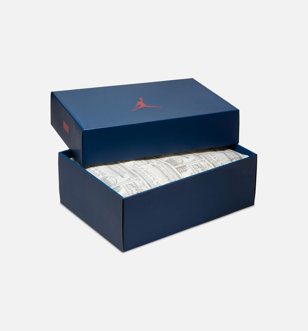 Air Jordan 3 x Levi's Indigo and Gym Red Men's Sneakers