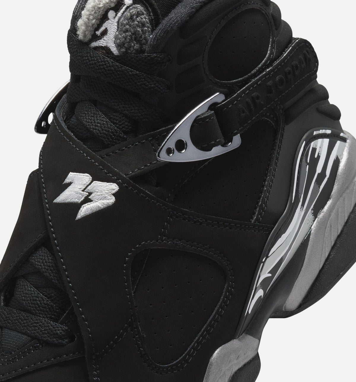 Air Jordan 8 Retro Chrome GS Sneakers
