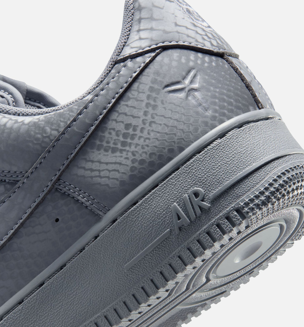 Kobe Air Force 1 Low Cool Grey Men's Sneakers