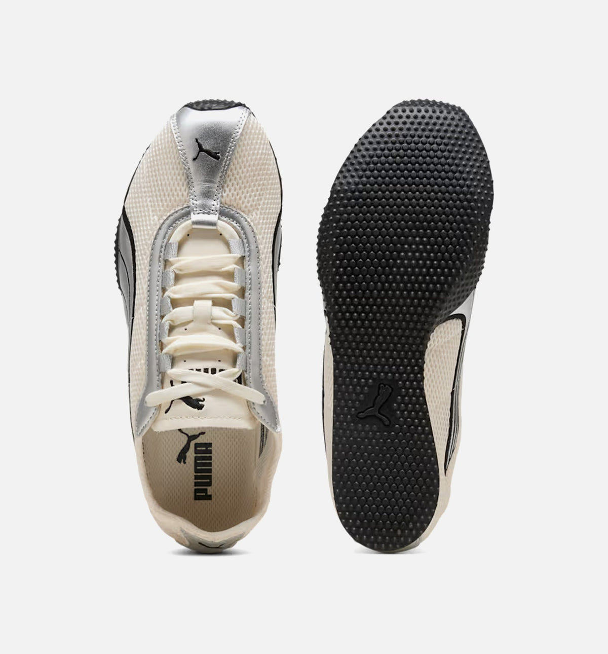 H Street OG Frosted Ivory and Puma Silver Men's Sneakers