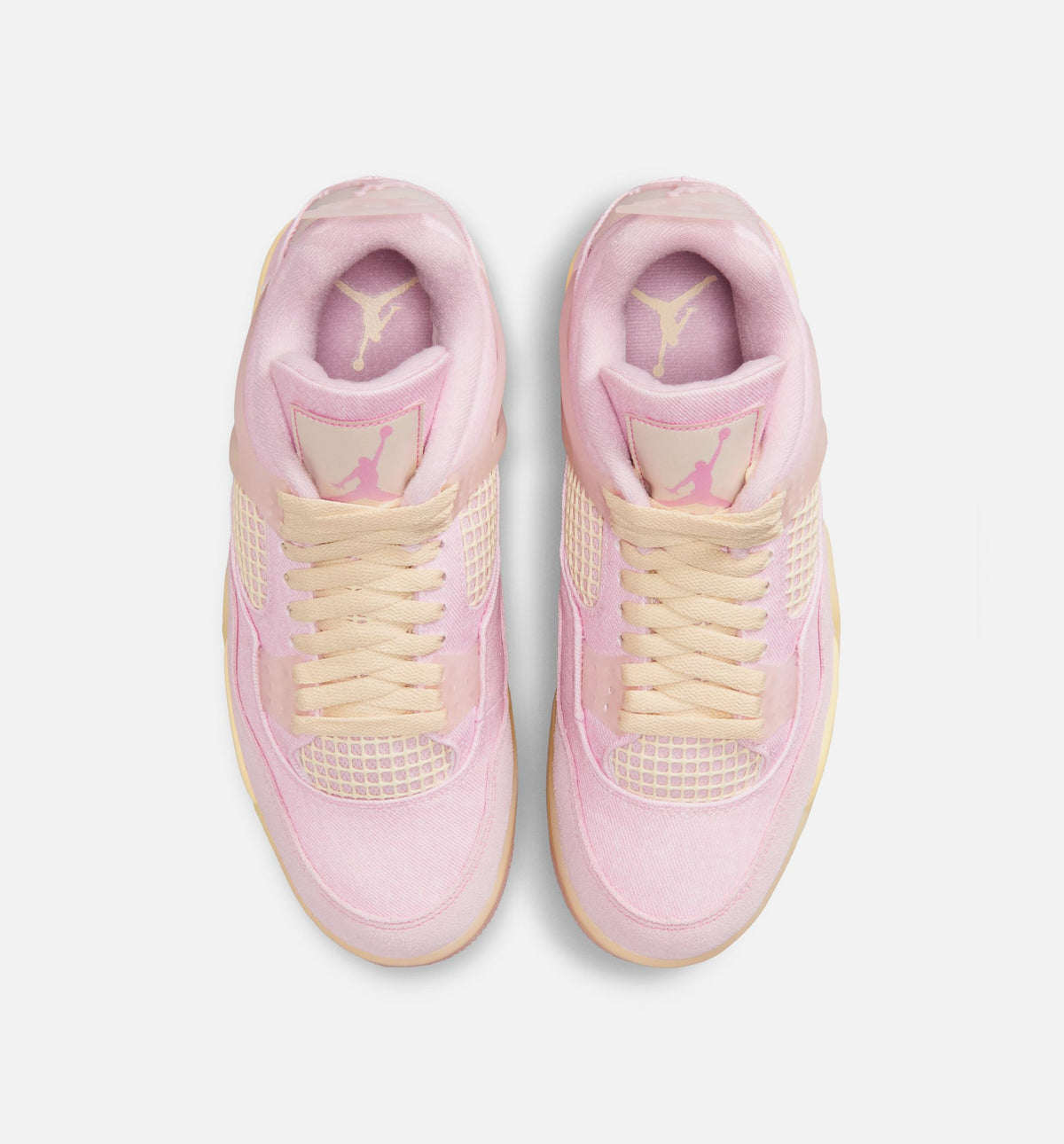 Air Jordan 4 Retro Pink Pearl and Iced Carmine Women's Sneakers