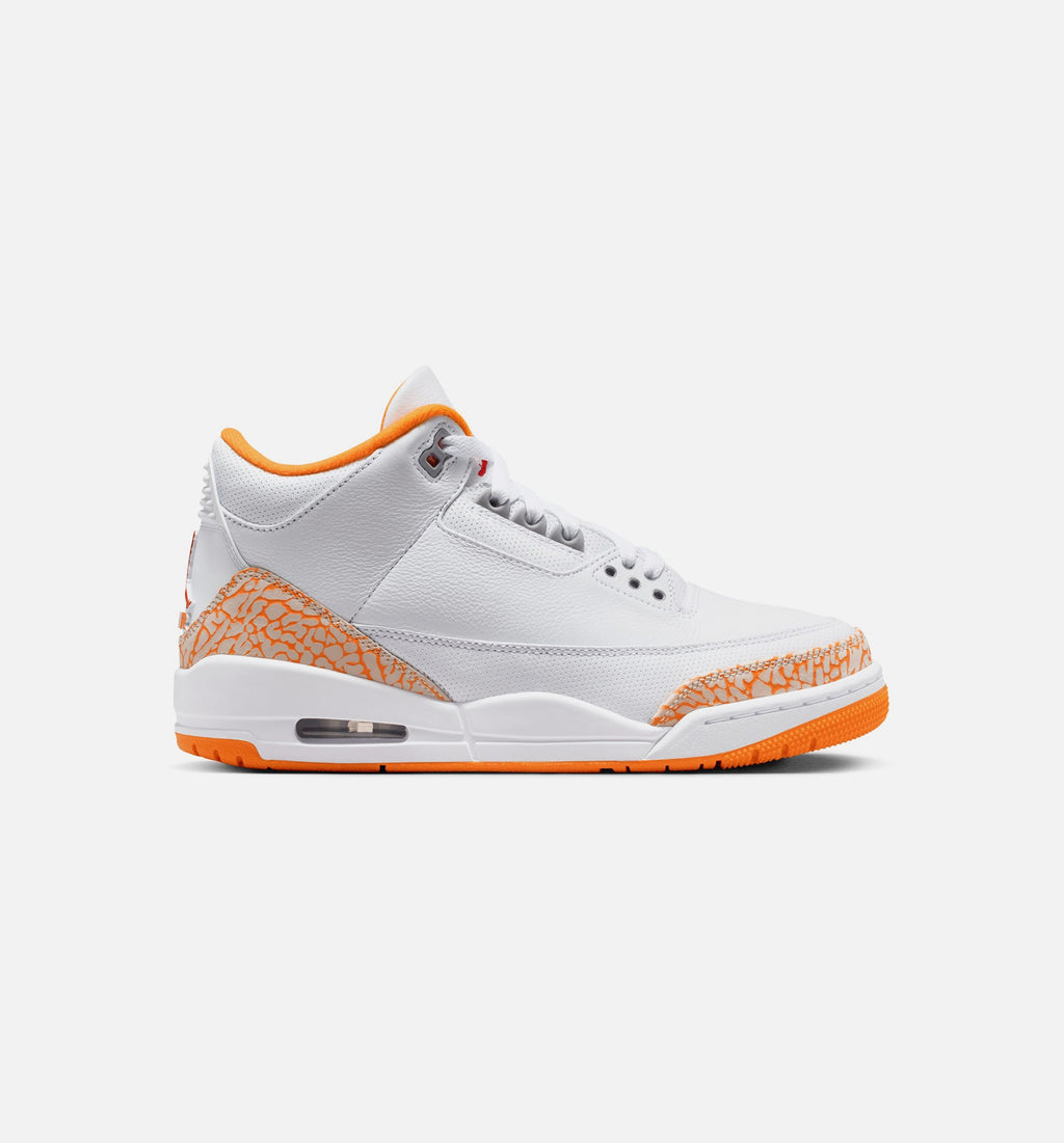 Air Jordan 3 Retro Orange Citrus Women's Sneakers