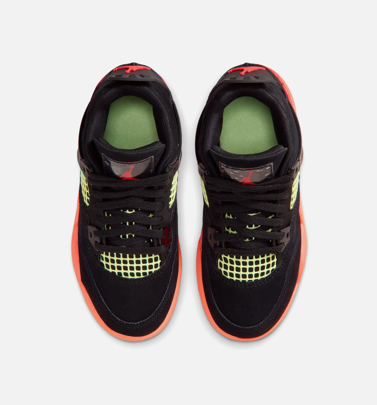 Air Jordan 4 Retro Black Infrared 23 Preschool Sneakers