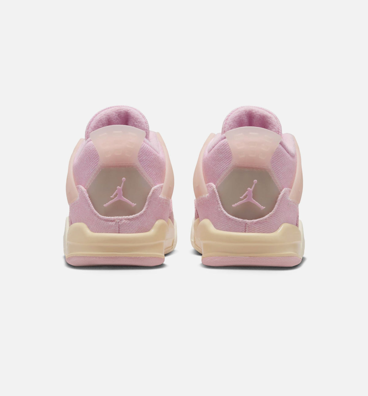 Air Jordan 4 Retro Pink Pearl and Iced Carmine Infant/Toddler Sneakers