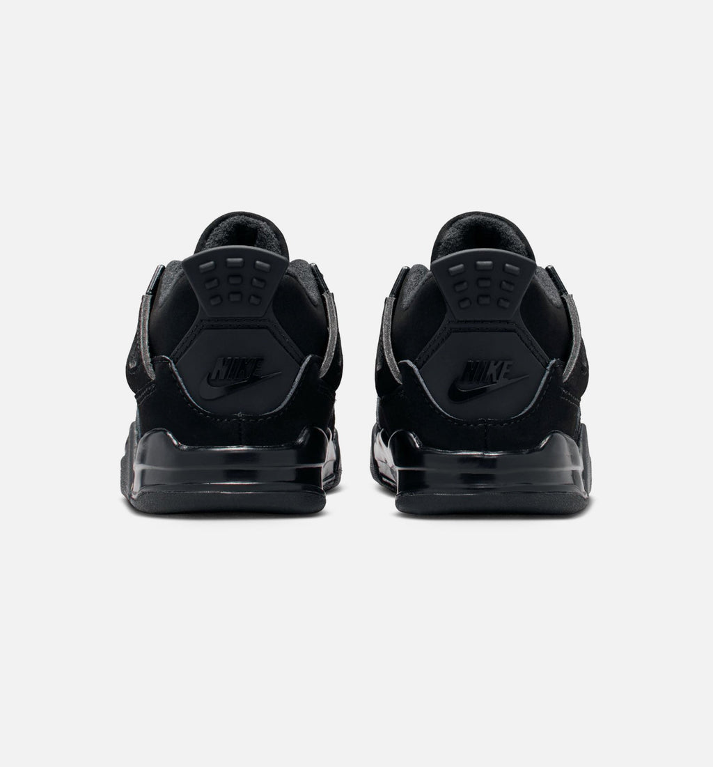 Air Jordan 4 Retro Black Cat Infant/Toddler Sneakers