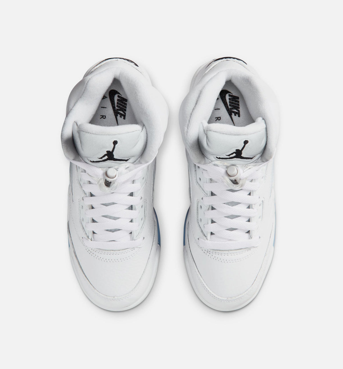 Air Jordan 5 Retro OG White Metallic GS Sneakers