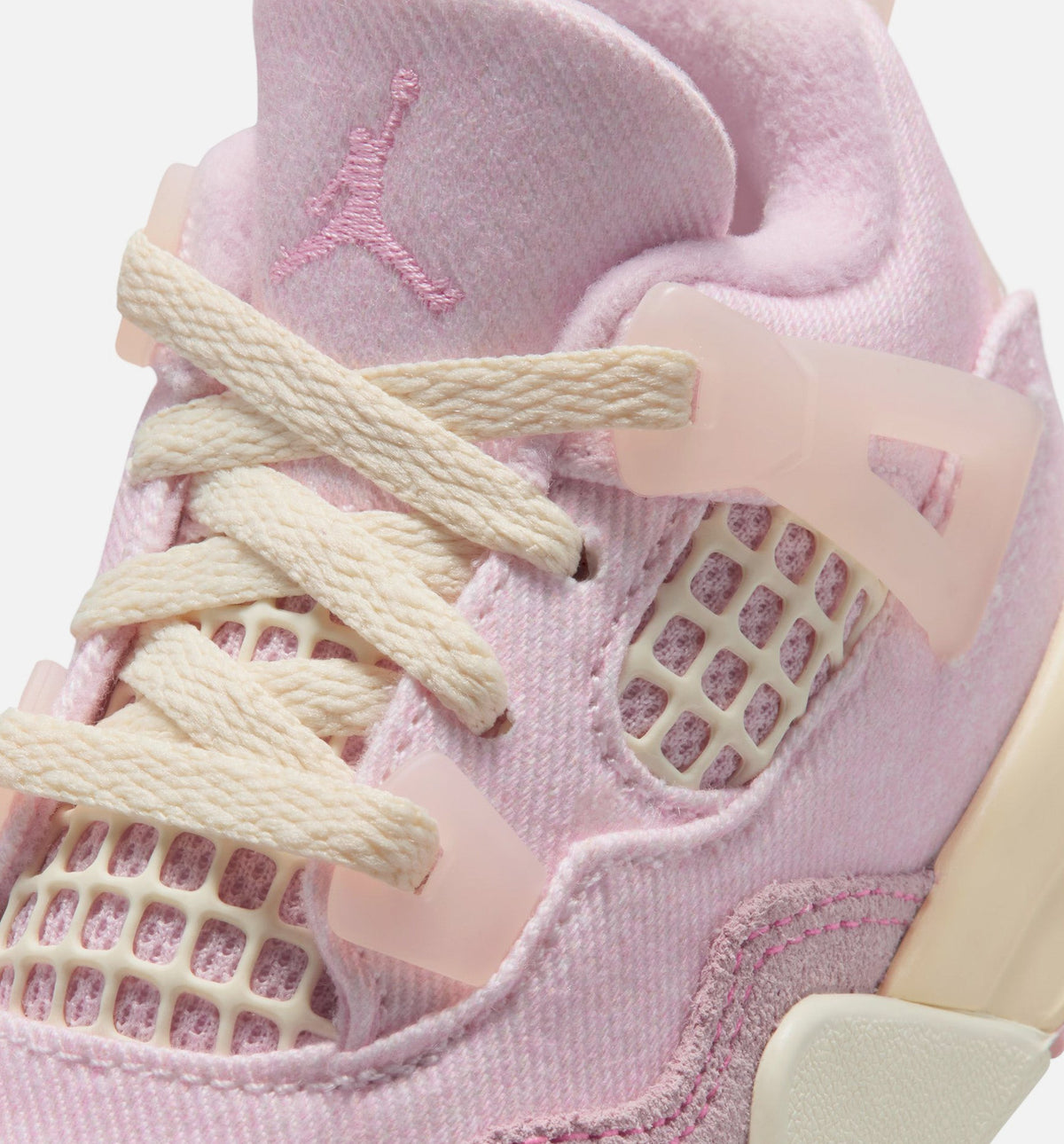 Air Jordan 4 Retro Pink Pearl and Iced Carmine Infant/Toddler Sneakers