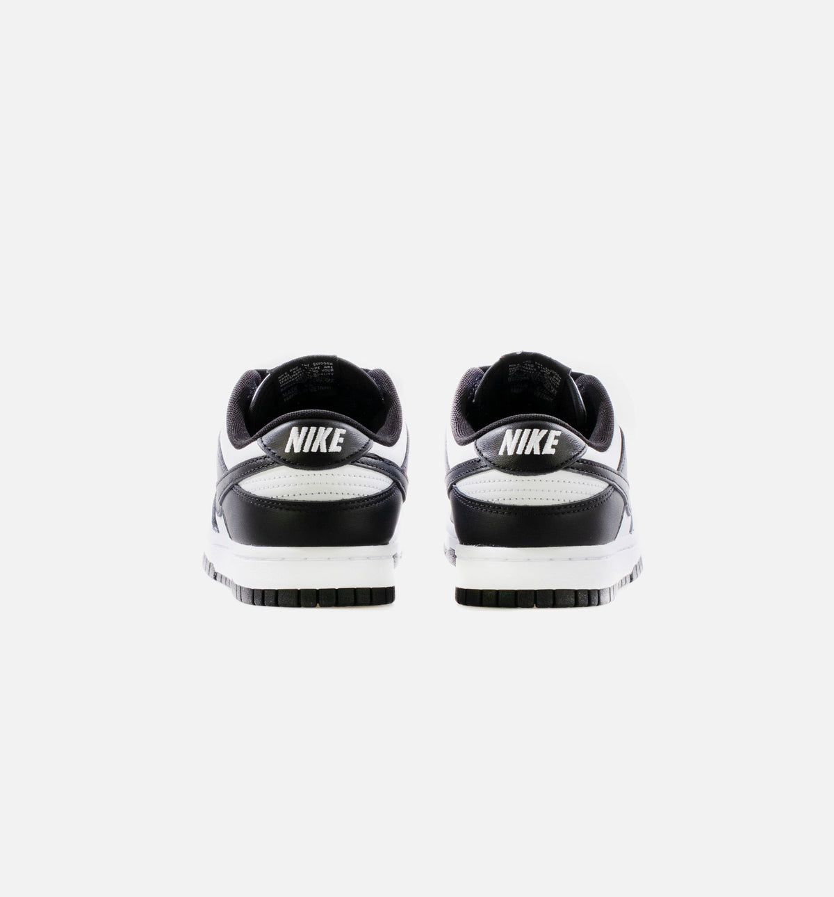 Dunk Low Black and White Men's Sneakers
