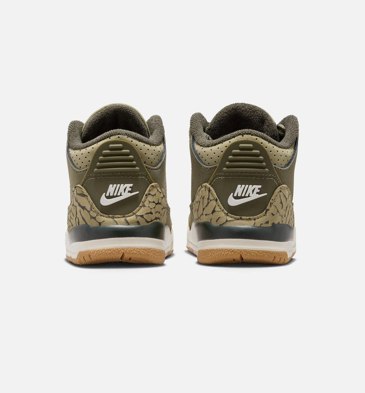 Air Jordan 3 Retro Medium Olive Infant/Toddler Sneakers