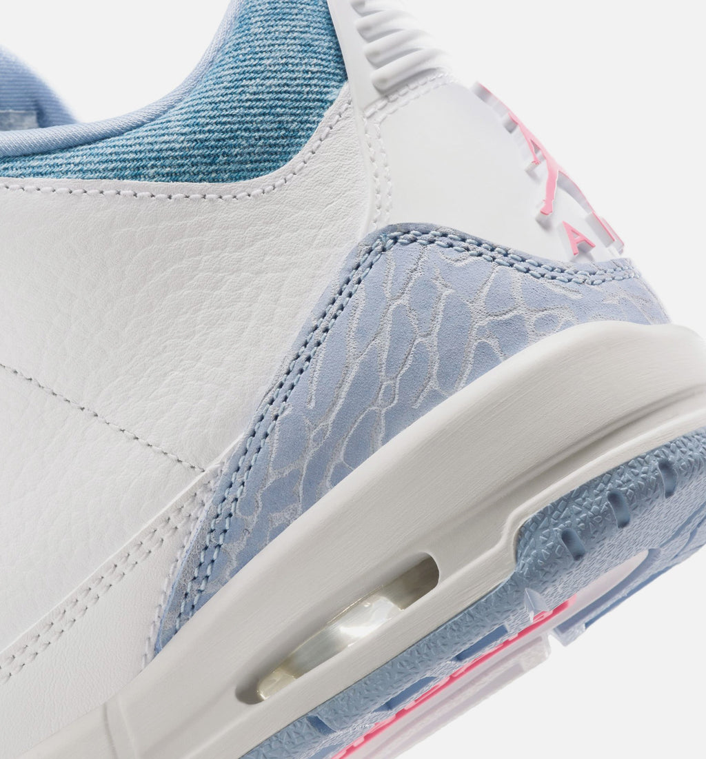 Air Jordan 3 Retro Cobalt Bliss GS Sneakers