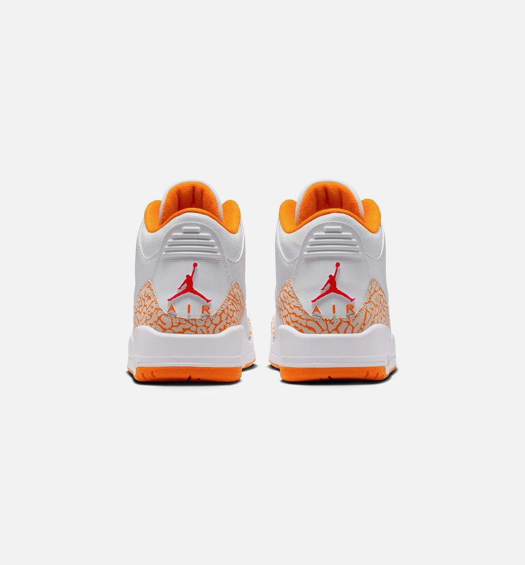 Air Jordan 3 Retro Orange Citrus Women's Sneakers