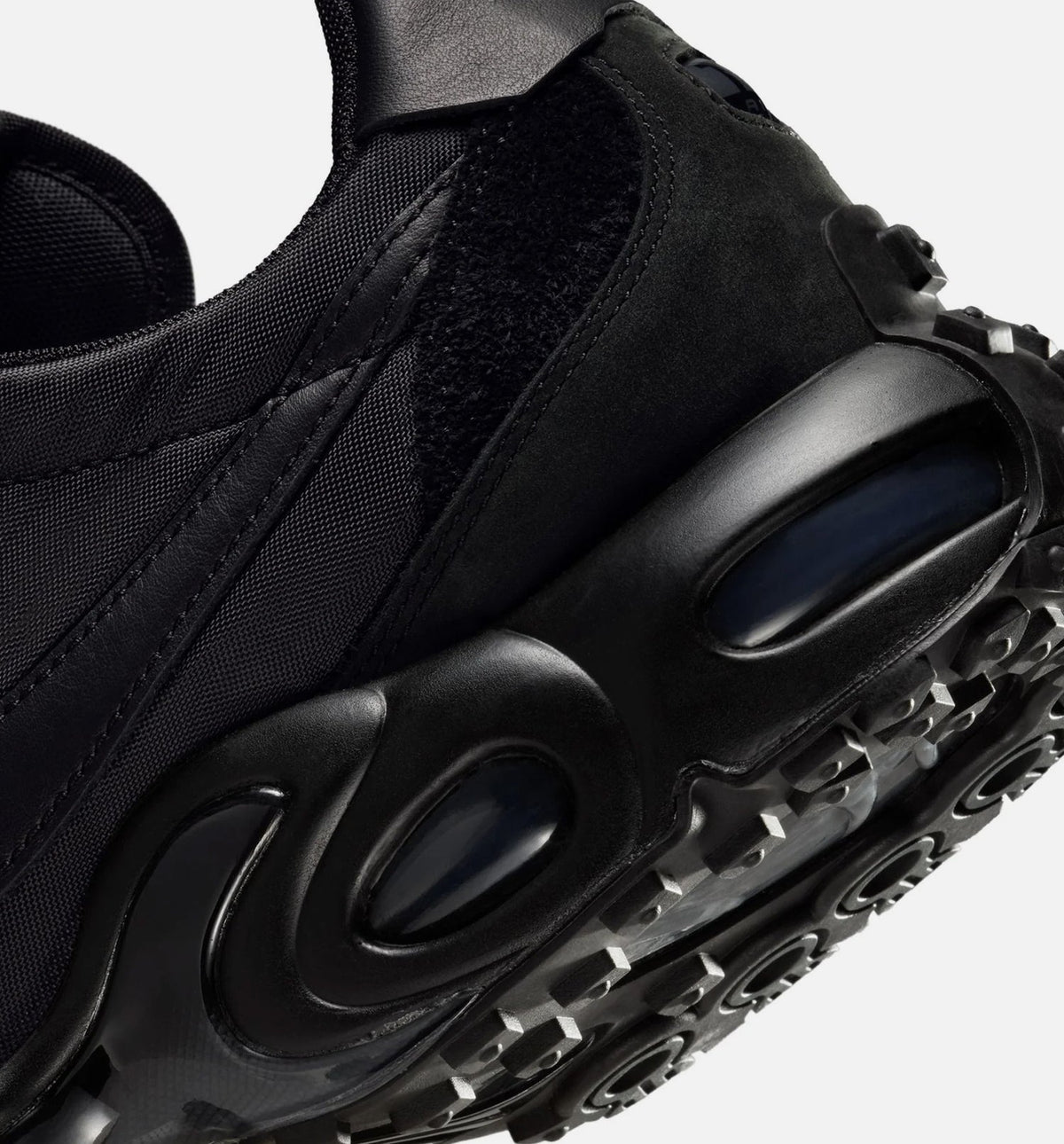 Air Max Waffle Black and Anthracite Men's Sneakers