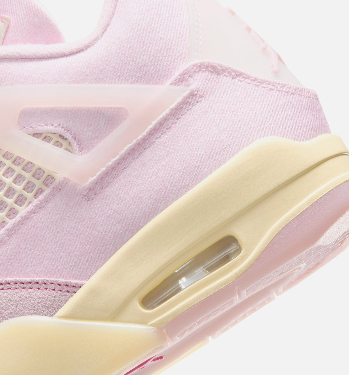 Air Jordan 4 Retro Pink Pearl and Iced Carmine Women's Sneakers