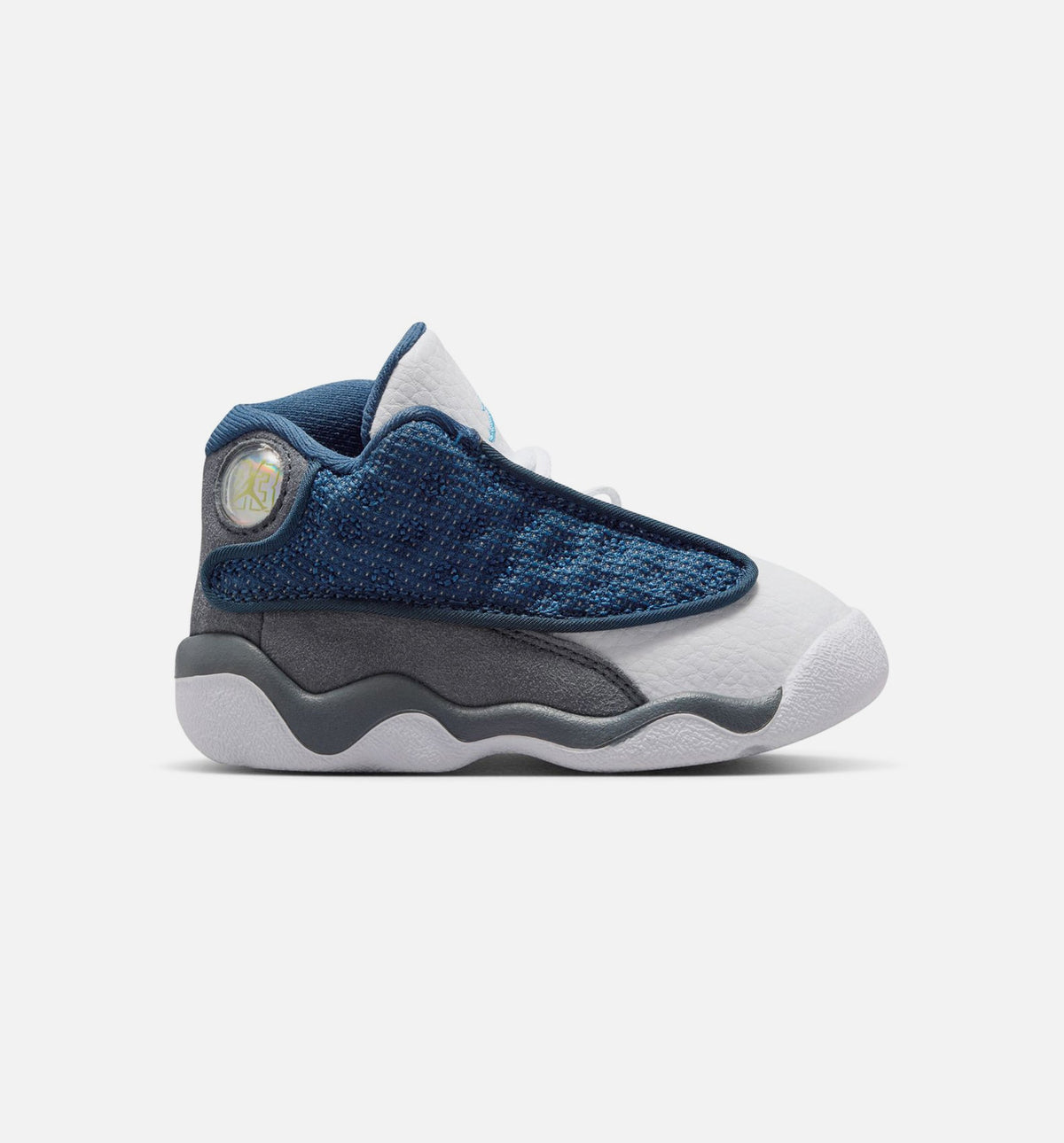 Air Jordan 13 Retro Navy and Flint Grey Infant/Toddler Sneakers