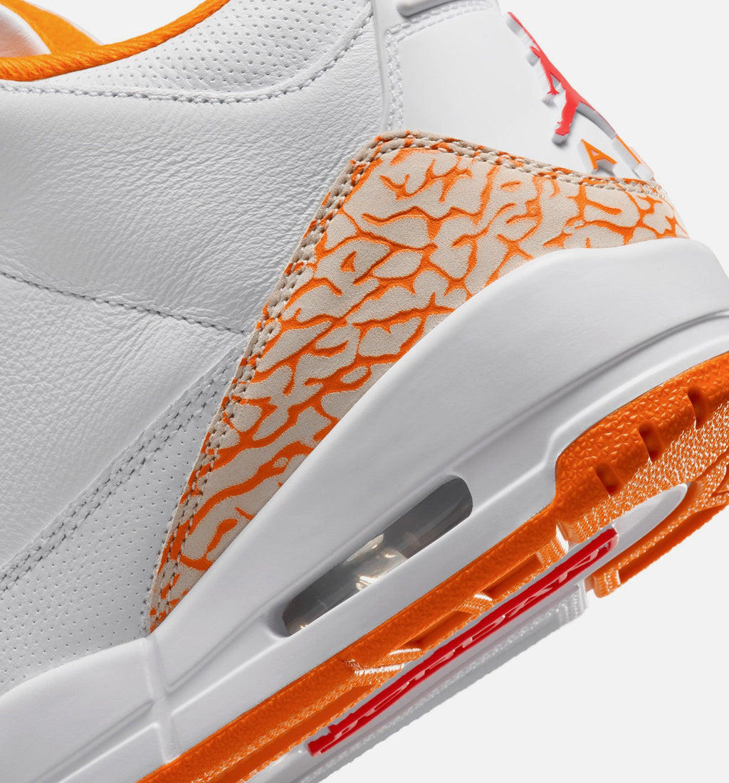 Air Jordan 3 Retro Orange Citrus Women's Sneakers