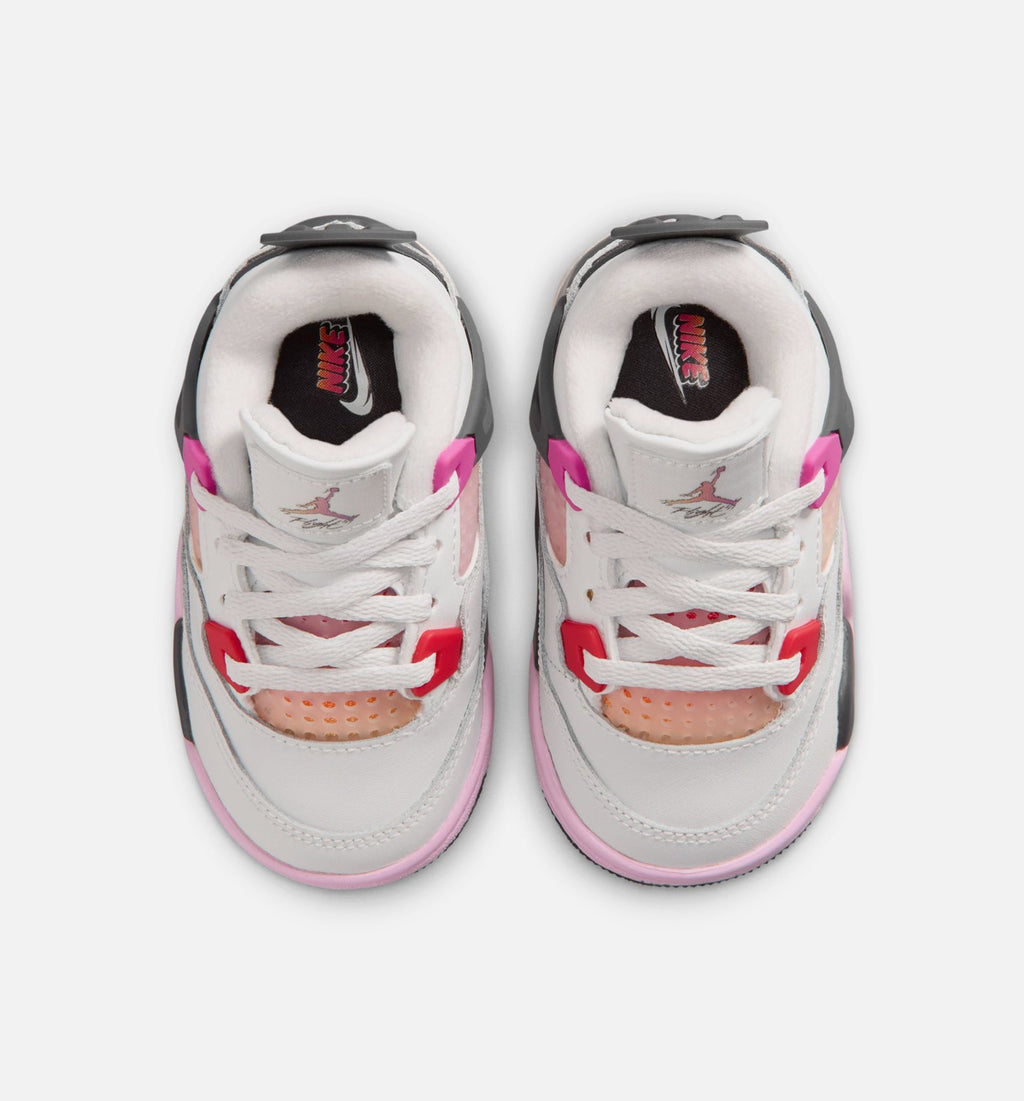 Air Jordan 4 Retro Comic Infant/Toddler Sneakers