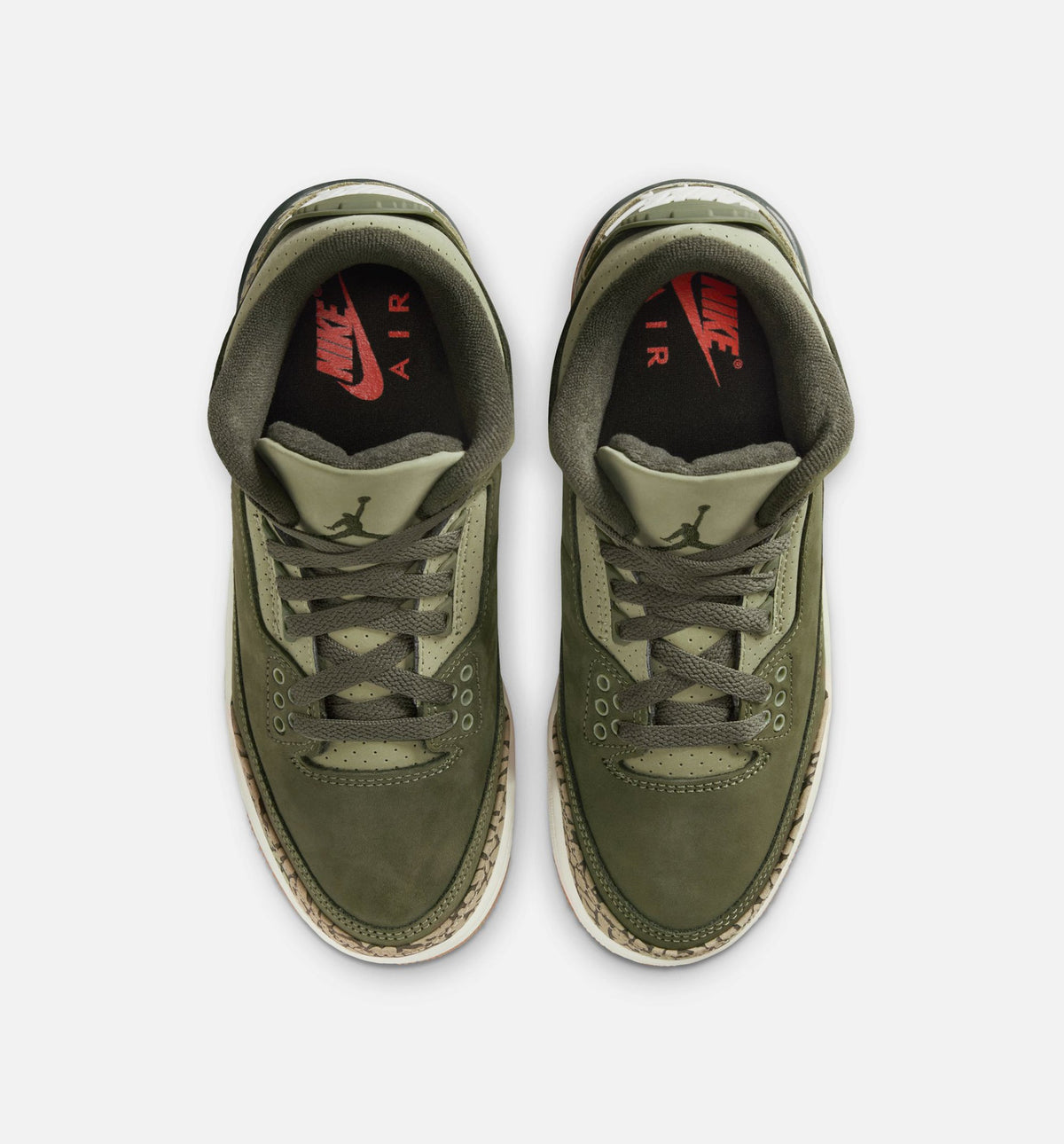 Air Jordan 3 Retro Medium Olive GS Sneakers