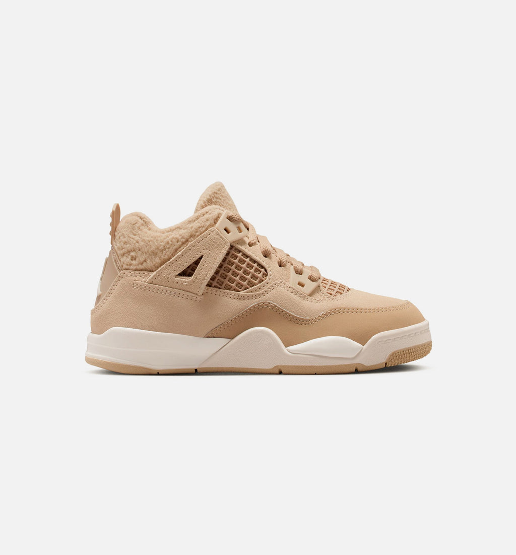 Air Jordan 4 Retro Cozy Girl Preschool Sneakers