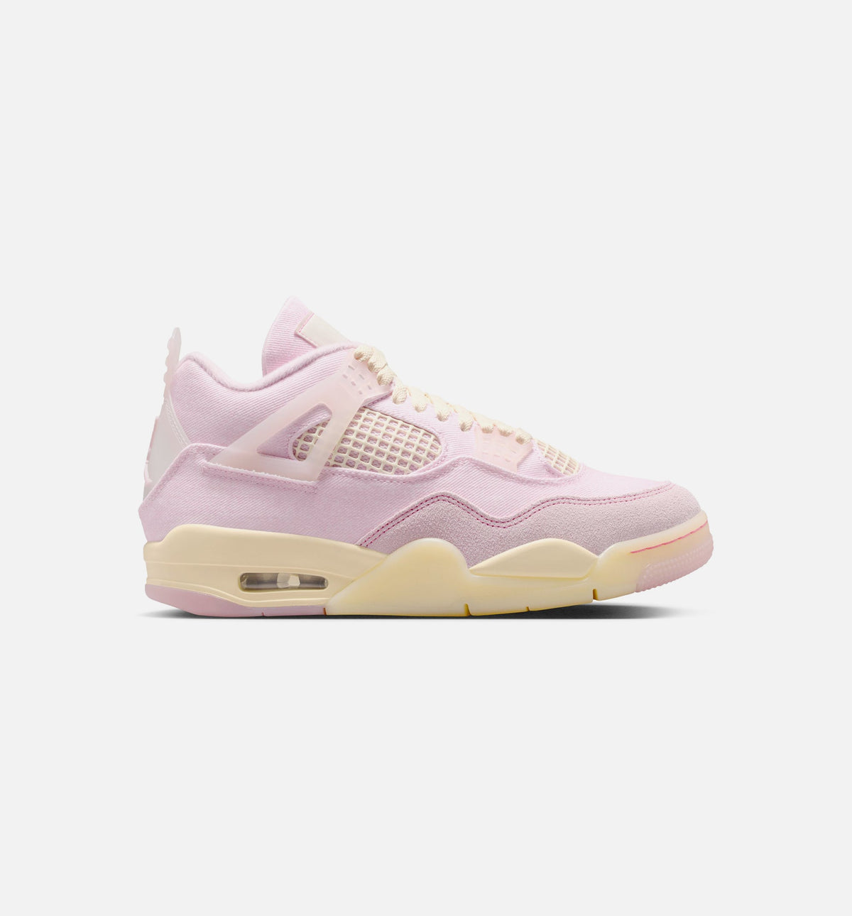 Air Jordan 4 Retro Pink Pearl and Iced Carmine Women's Sneakers