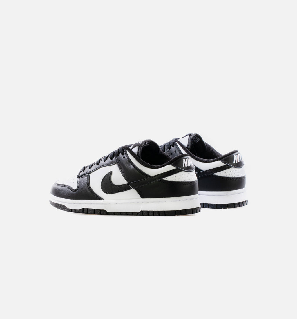 Dunk Low Black and White Men's Sneakers