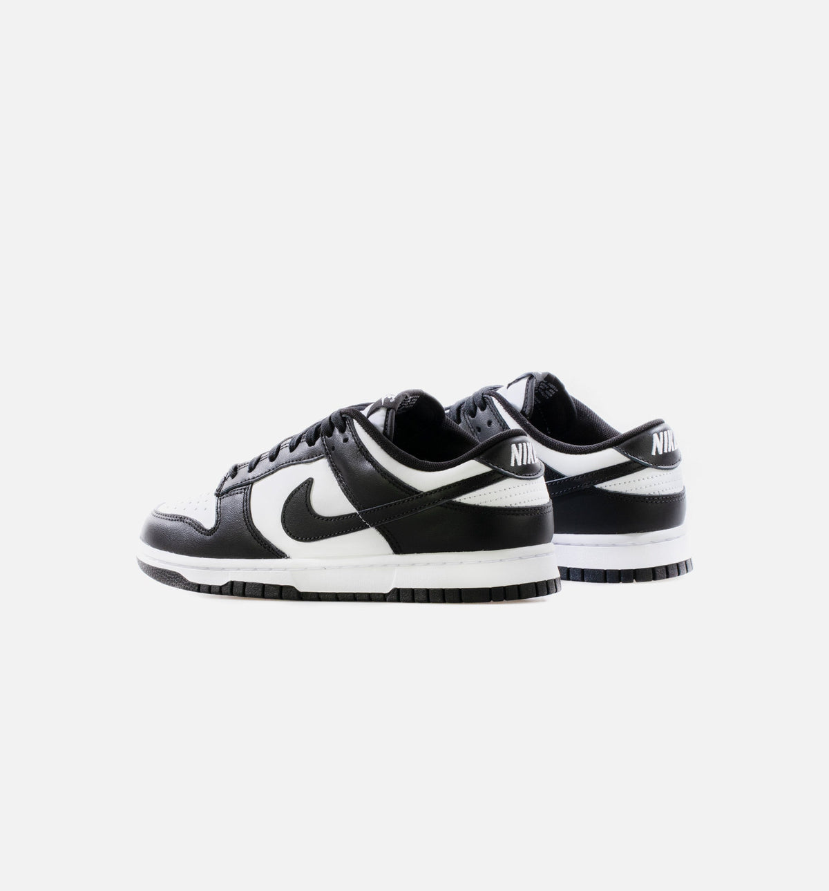 Dunk Low Black and White Men's Sneakers